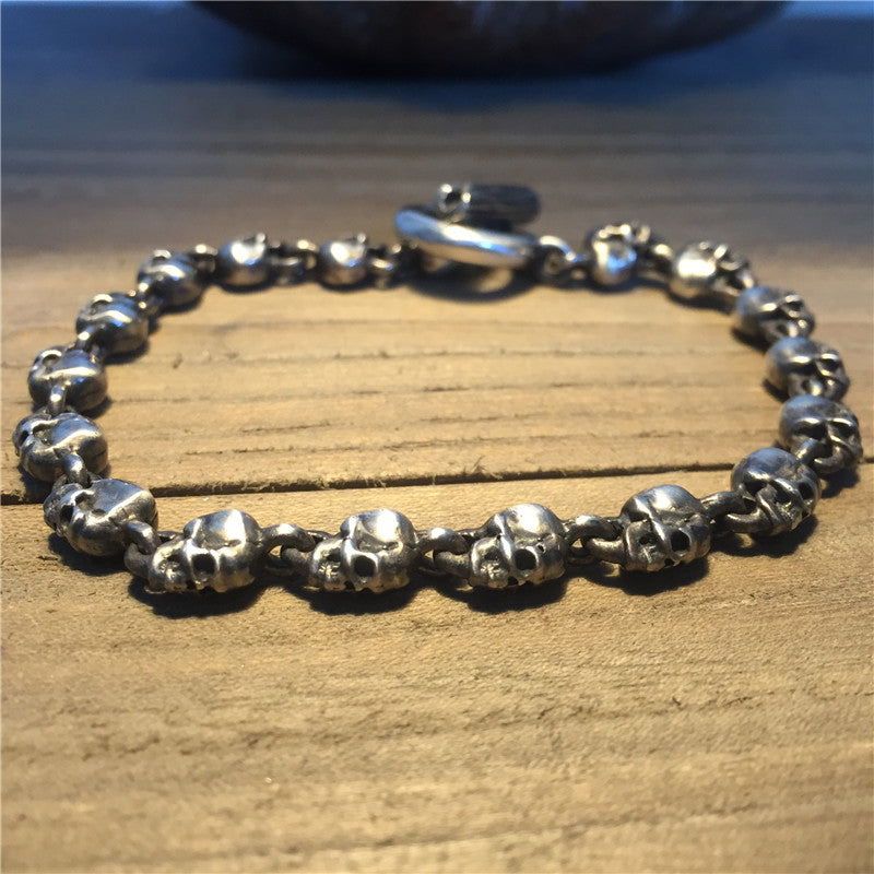 Skull Chain Bracelet - Holy Buyble