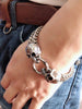 Spin Biting Twin Skull Bracelet - Holy Buyble