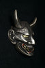 Japanese Oni Demon Silver Pendant - Holy Buyble