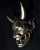 Japanese Oni Demon Silver Pendant - Holy Buyble