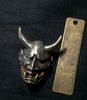 Japanese Oni Demon Silver Pendant - Holy Buyble