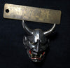 Japanese Oni Demon Silver Pendant - Holy Buyble