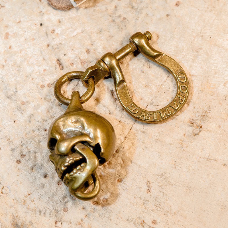 Brass Skull Key Ring – Holy Buyble