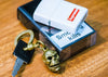 Brass Skull Key Ring - Holy Buyble