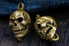 Brass Skull Key Ring - Holy Buyble