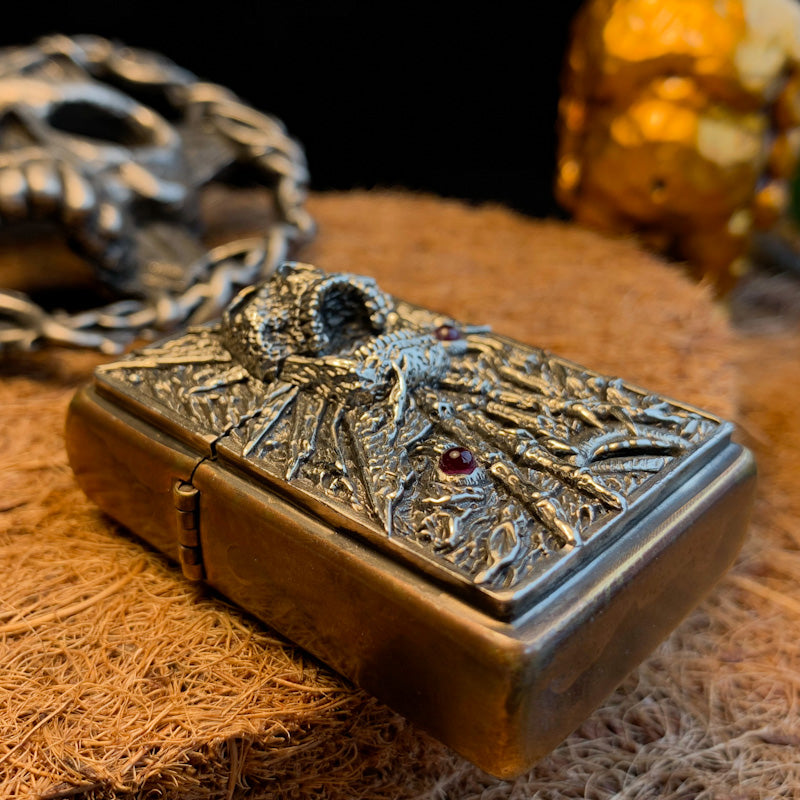 Death Trap Vampire Skull Lighter Case - Holy Buyble