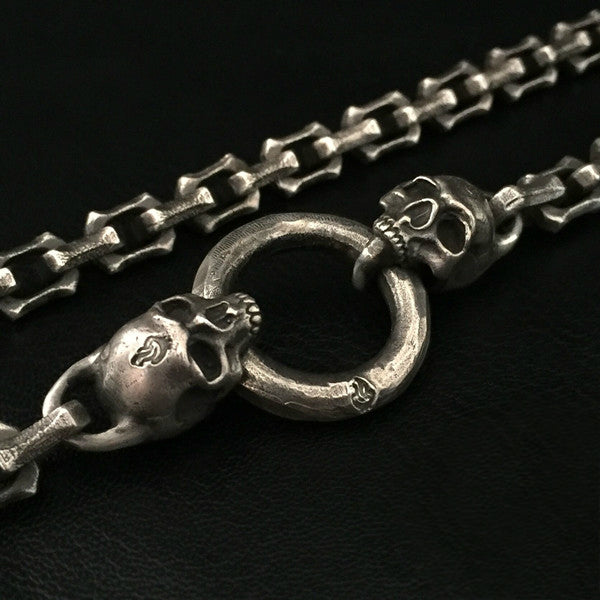 Skull Chain Necklace - Holy Buyble