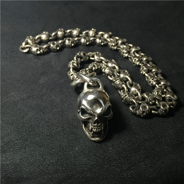 Chain Skull Necklace - Holy Buyble