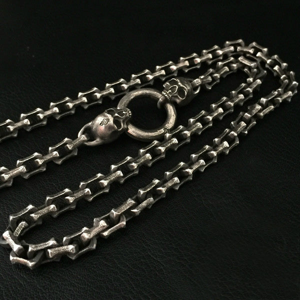 Skull Chain Necklace - Holy Buyble