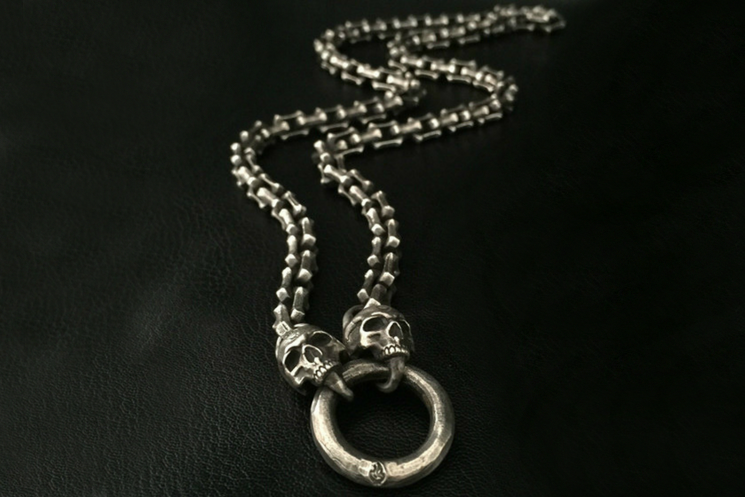 Skull Chain Necklace - Holy Buyble