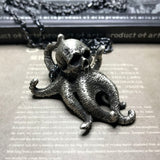 Skull Octopus Pendant - Holy Buyble