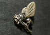 Skull Demon Invader Bee Silver Pendant - Holy Buyble
