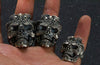 Twin Dragon Hell of Skull Ring - Holy Buyble