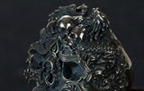 Twin Dragon Hell of Skull Ring - Holy Buyble