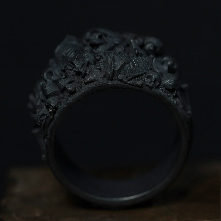 Skeleton Nightmare Master Skull Ring - Holy Buyble