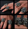 Twin Dragon Hell of Skull Ring - Holy Buyble