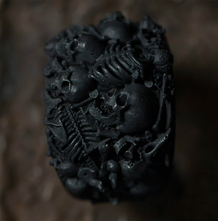 Skeleton Nightmare Master Skull Ring - Holy Buyble