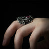 Twin Scorpion Skull Ring - Holy Buyble