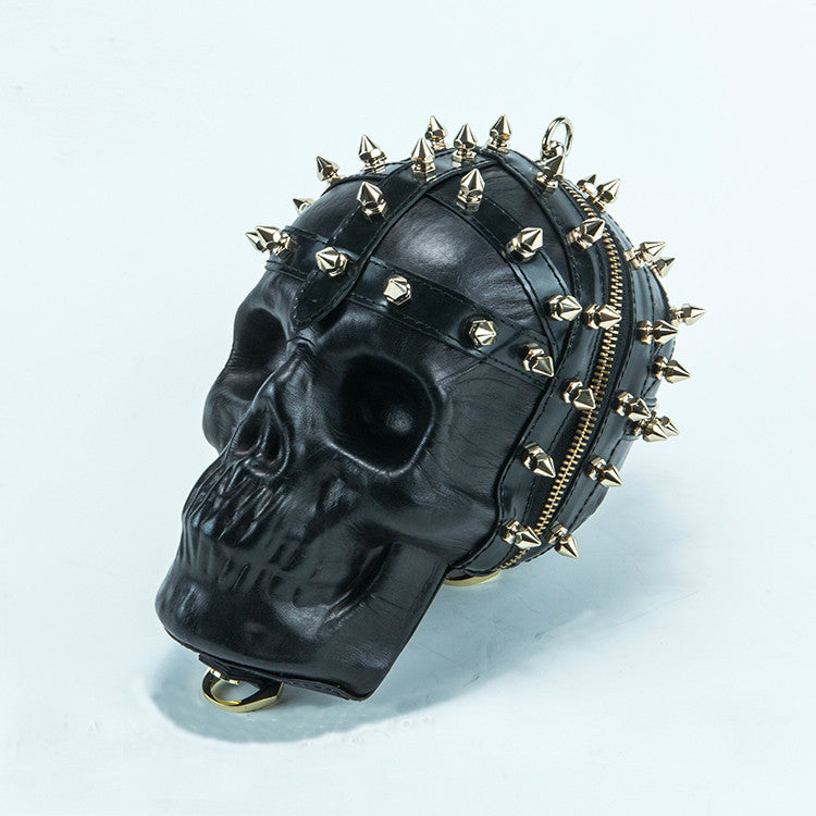 Mummy Skull Studded Sling Bag - Holy Buyble