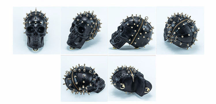 Mummy Skull Studded Sling Bag - Holy Buyble