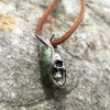 Galaxy Sheen Winged Skull Necklace - Holy Buyble