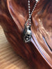 Galaxy Sheen Winged Skull Necklace - Holy Buyble