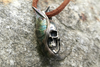 Galaxy Sheen Winged Skull Necklace - Holy Buyble