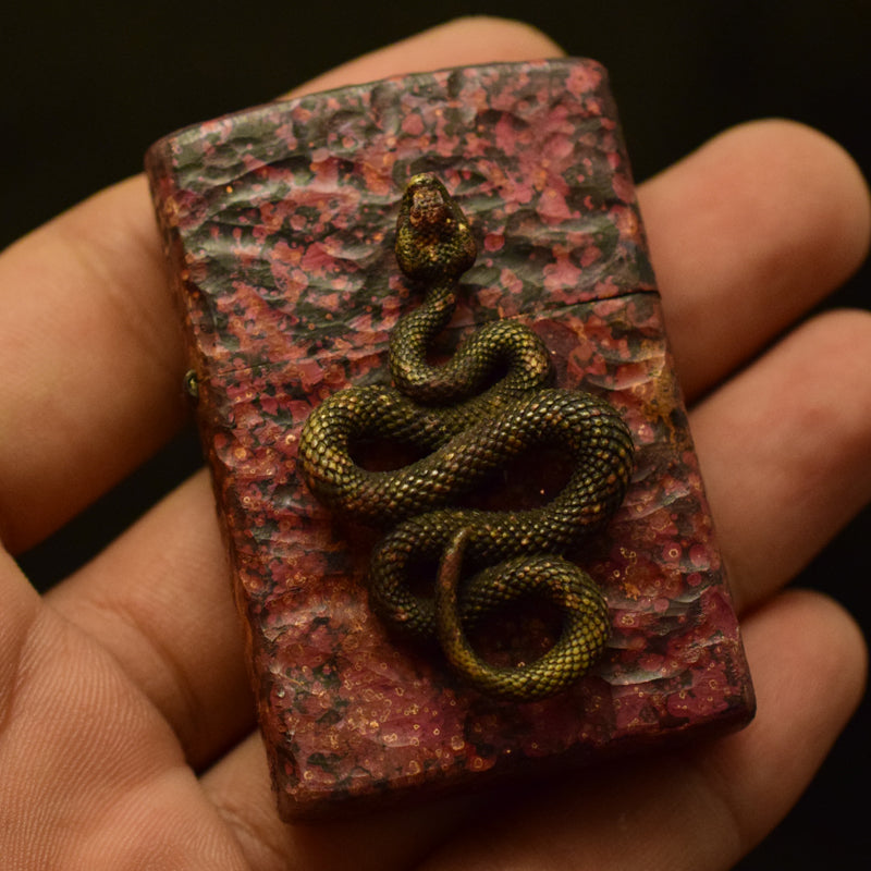 DESIGNER LIGHTER CASE – Snake Customs