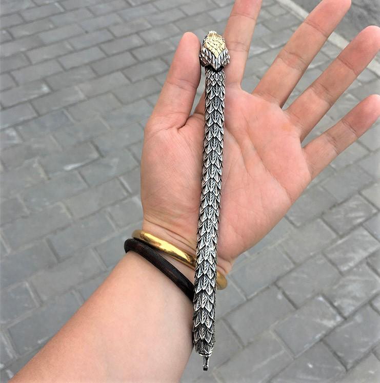 🐉 Rattlesnake Dragon Scaly Bracelet 🐍 - Holy Buyble