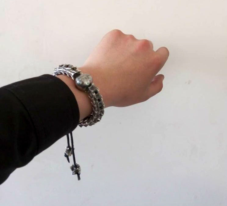 Snake Skeleton Skull Bracelet ( Customizable ) - Holy Buyble