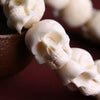 Ash Ghost Bone Sculpture Skull Bracelet - Holy Buyble