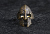 Spartacus Mask Silver Ring - Holy Buyble