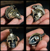 Bearded Spartacus Skull Pendant - Holy Buyble