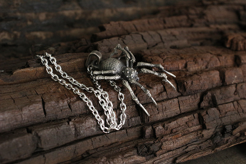 🕷️ Monster Wolf Spider Pendant 🕷️