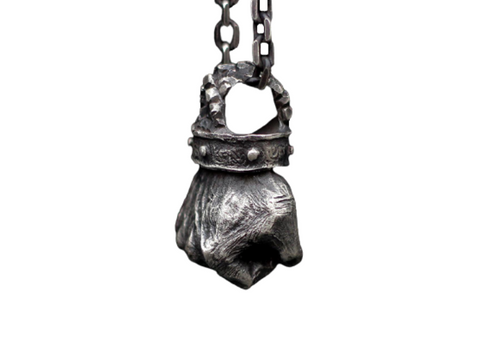 Grim Reaper Skull Pendant