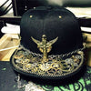 Steampunk Cross & Wings Snapback - Holy Buyble