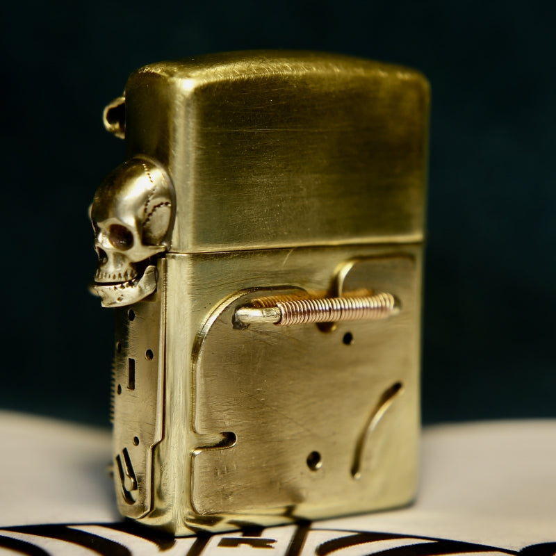 Steampunk Skull Lighter - Holy Buyble