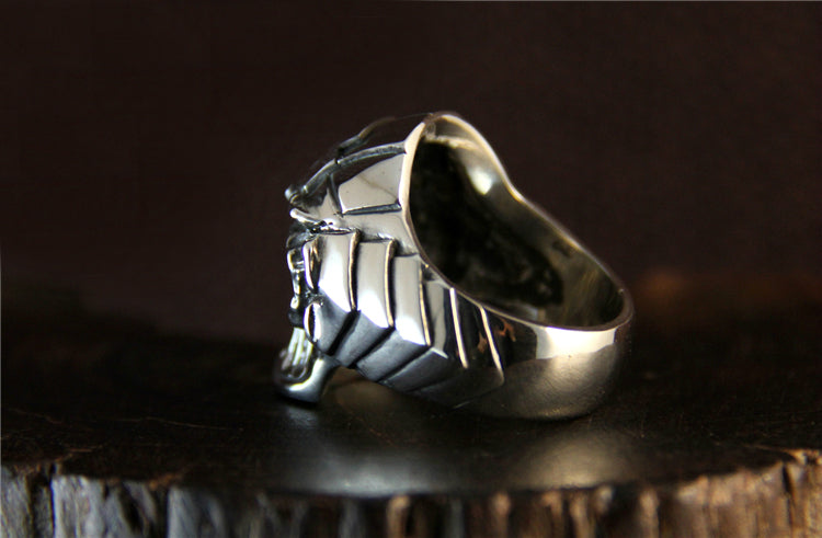 Steampunk Skull Ring - Holy Buyble