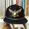 Steampunk Skull & Wings Snapback - Holy Buyble