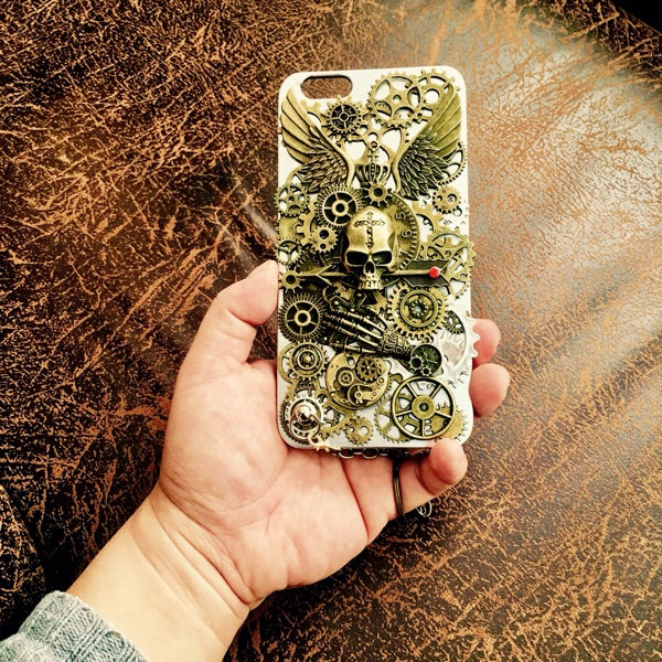 Steampunk Skull iPhone 6s & 7 Case - Holy Buyble