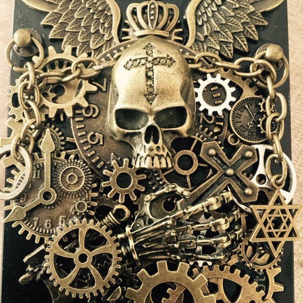 Steampunk Skull iPhone 6P & 7P Case - Holy Buyble