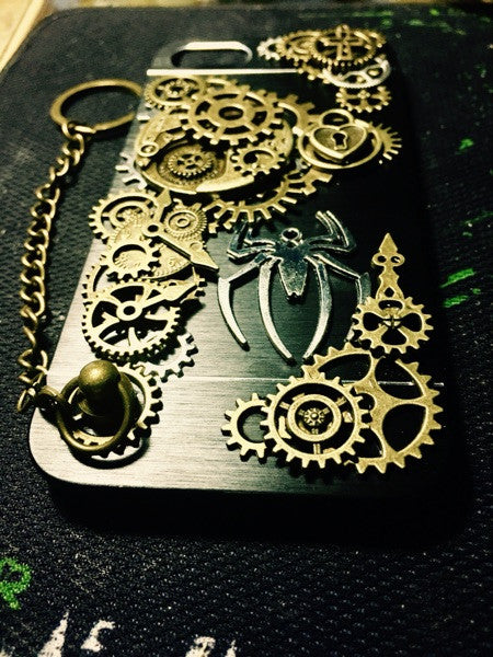 Steampunk Spider iPhone 6, 6s, 7, 7p Case - Holy Buyble