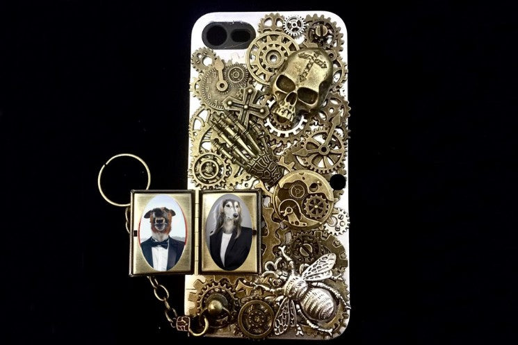 Photo Case Steampunk Skull iPhone X Cover – Holy Buyble