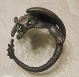 Toothless Night Fury Dragon Ring