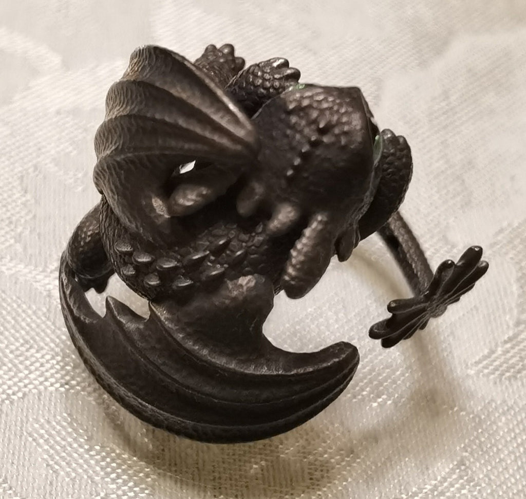 Toothless Night Fury Dragon Ring