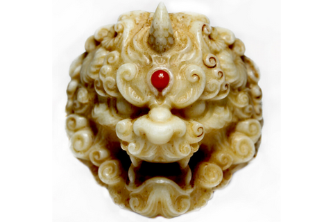 Buddha Demon Deer Antler Ring
