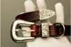 La Bretagna Italian Leather Buckle Dog Collar - Holy Buyble