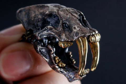 Demon Beast Skull Ring