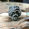 Bear Warrior Viking Ring - Holy Buyble