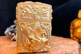 Golden Flying Horse Custom Lighter Case - Holy Buyble